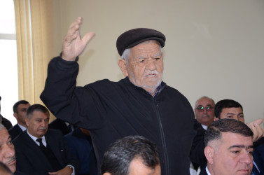 Sığırlı kəndində sakinlər ilə növbəti səyyar qəbul keçirilib