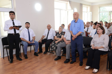 İyulun 16-da Kürdəmir şəhər sakinləri ilə səyyar qəbul keçirilib.