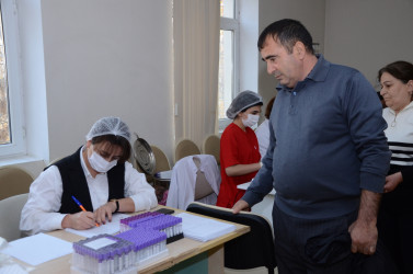 Kürdəmirdə növbəti qanvermə aksiyası keçirilib