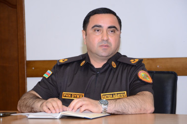 Kürdəmir Rayon İcra Hakimiyyətində yanğın təhlükəsizliyi ilə bağlı tədbir keçirilib.