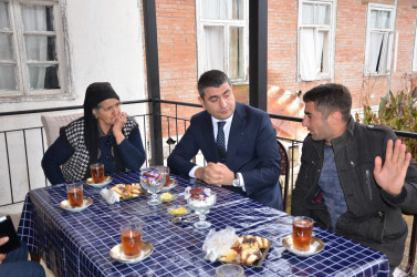 Ərəbqubalı kəndində sakinlər ilə səyyar qəbul keçirilib