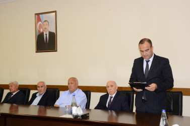 İyunun 29-da Kürdəmirdə Rayon Ağsaqqallar Şurasının hesabat xarakterli iclası keçirilib.