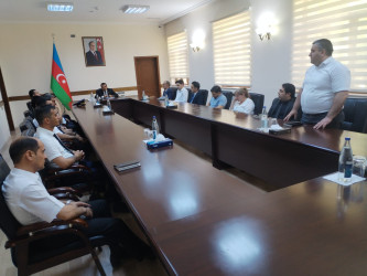 Kürdəmirdə Narkotik vasitələrin sui-istifadəsi və qanunsuz dövriyyəsi ilə Beynəlxalq Mübarizə Günü  mövzusunda tədbir keçirilib.