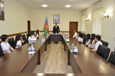 İyunun 20-də Kürdəmir Rayon İcra Hakimiyyətinin könüllülərinin növbəti qrupu ilə görüş keçirilib.