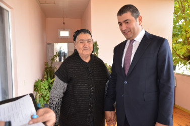 Sor-Sor kənd sakinləri ilə növbəti səyyar qəbul keçirilib