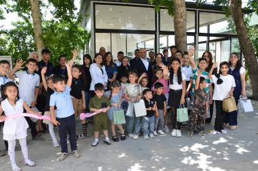 1 İyun Uşaqların Beynəlxalq Müdafiəsi Günü münasibətilə şəhid və qazi uşaqları ilə görüş təşkil edilib