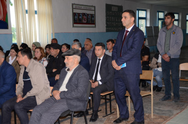 Karrar qəsəbə sakinləri ilə səyyar qəbul keçirilib.