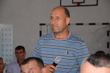İyulun 21-də Qarasaqqal kənd sakinləri ilə növbəti səyyar qəbul keçirilib
