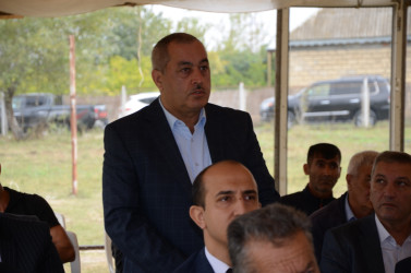 Oktyabrın 15-də Çöl Ərəb kənd sakinləri ilə səyyar qəbul keçirilib.