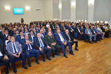 Kürdəmirdə Azərbaycan Respublikasının Prezidenti cənab İlham Əliyevin partiyanın VIII Qurultayındakı nitqindən irəli gələn vəzifələrə dair müşavirə keçirilib.