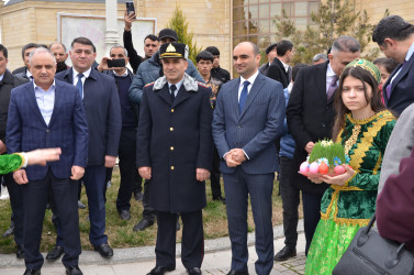 Kürdəmirdə Novruz bayramı ilə əlaqədar ümumrayon bayram şənliyi keçirilib.