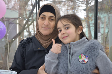 Kürdəmir rayonunda şəhid və qazi övladları üçün bayram şənliyi keçirilib