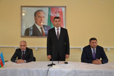 Oktyabrın 22-də Carlı kənd sakinləri ilə səyyar qəbul keçirilib.
