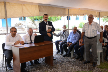 İyulun 1-də Ərəbxana kənd sakinləri ilə səyyar qəbul keçirilib.