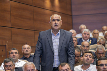 Sabirabadda pambıqçılığın inkişafına həsr olunmuş regional müşavirə keçirilib