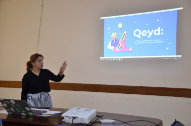 Avqustun 14-də Kürdəmir Rayon İcra Hakimiyyətinin könüllülərinə “Layihələrin hazırlanması və idarə edilməsi” mövzusunda təlim keçirilib.