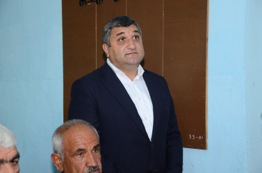 Mayın 21-də İsmayıllı kənd sakinləri ilə səyyar qəbul keçirilib.