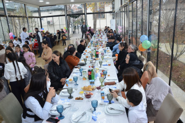 Kürdəmir rayonunda şəhid və qazi övladları üçün bayram şənliyi keçirilib
