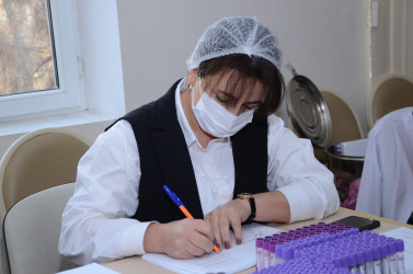 Kürdəmirdə növbəti qanvermə aksiyası keçirilib