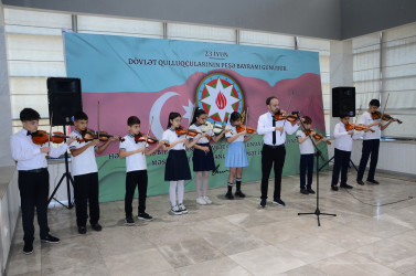 Kürdəmir ASAN Xidmət Mərkəzində 23 iyun - Dövlət Qulluqçularının peşə bayramı günü qeyd olunub