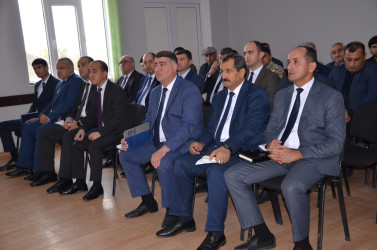 Şilyan kəndində sakinlər ilə səyyar qəbul keçirilib
