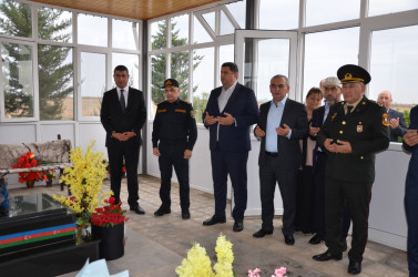 İcra başçısı şəhid Ramil Quliyevin anım tədbirində iştirak edib.