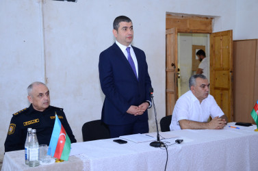 İyunun 18-də Qaraqocalı kənd sakinləri ilə səyyar qəbul keçirilib.