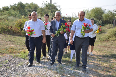 İcra başçısı şəhid Eltun Yunusovun anım tədbirində iştirak edib.