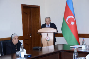 Kürdəmirdə “Konstitusiya və Suverenlik ili” çərçivəsində 8 Noyabr – Zəfər Gününə həsr olunan dəyirmi masa keçirilib.