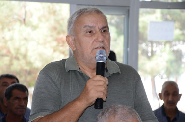 Qağacılı kənd sakinləri ilə növbəti səyyar qəbul keçirilib.