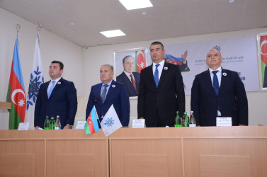 14 Sentyabr 2026-cı il tarixdə Yeni Azərbaycan Partiyası (YAP) Kürdəmir rayon təşkilatının XII konfransı keçirilib.