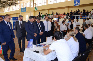 İyunun 24-də Mərkəzi Aran Regional Məşğulluq Filialının təşkilatçılığı əmək yarmarkası təşkil olunub.