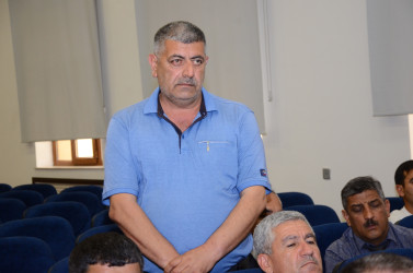 Kürdəmir Rayon İcra Hakimiyyətində yanğın təhlükəsizliyi ilə bağlı tədbir keçirilib.