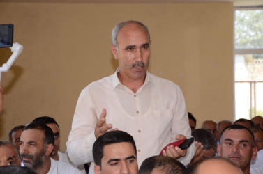 Karrar kənd sakinləri ilə növbəti səyyar qəbul keçirilib.