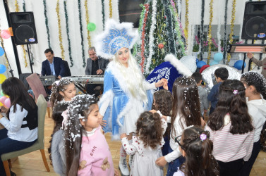 Kürdəmir rayonunda şəhid və qazi övladları üçün bayram şənliyi keçirilib