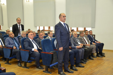“Şəhərsalma və Memarlıq İli” çərçivəsində Kürdəmirdə “Ümumdünya Məskunlaşma Günü” və “Ümumdünya Şəhərlər Günü” ilə bağlı tədbir keçirilmişdir.