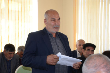 Oktyabrın 23-də Kürdəmir Rayon İcra Hakimiyyətinin başçısı Elxan İbrahimov növbəti səyyar qəbulunu Xınıslı kənd sakinləri ilə keçirib.