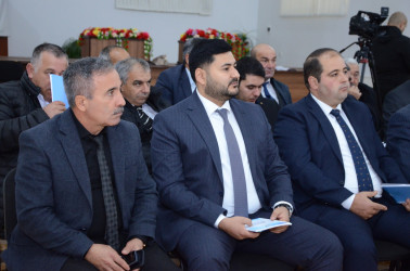 Gənclər evi"ndə Ailə, Qadın və Uşaq Problemləri üzrə Dövlət Komitəsi tərəfindən Bələdiyyələrdə yaradılmış Gender komissiyalarının fəaliyyətinin təkmilləşdirilməsi məqsədilə rayonun bələdiyyə üzvlərinə təlim keçirilmişdir.