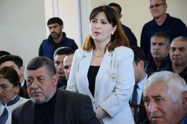 Aprelin 16-da Muradxan kənd sakinləri ilə səyyar qəbul keçirilib.