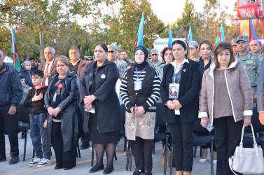 Vətən müharibəsində qazanılan Qələbənin beşinci ildönümü münasibətilə ümumrayon konserti təşkil olunub