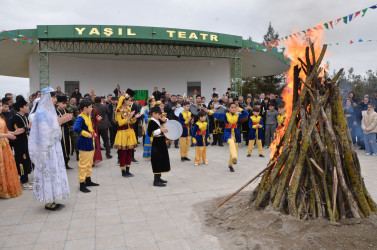 Kürdəmirdə Novruz bayramı ilə əlaqədar ümumrayon bayram şənliyi keçirilib.