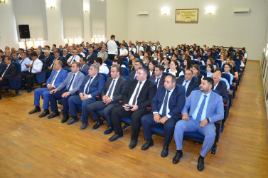 “Qanunun Aliliyi və Sağlam Cəmiyyət: Erkən Nikah, Əmək Hüquqları və Ətraf Mühitin Mühafizəsi, Narkomaniya ilə Hüquqi Mübarizə” mövzusuna həsr olunmuş maarifləndirmə tədbiri keçirilib.
