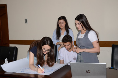 Avqustun 14-də Kürdəmir Rayon İcra Hakimiyyətinin könüllülərinə “Layihələrin hazırlanması və idarə edilməsi” mövzusunda təlim keçirilib.