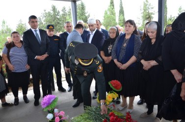 İcra başçısı şəhid Rəvan Məlikovun anım tədbirində iştirak edib.