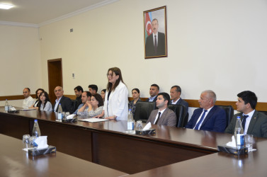 “Şəhərsalma və Memarlıq İli” çərçivəsində “28 may – Müstəqillik Günü”nə həsr olunmuş tədbir keçirilib.