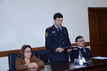 Kürdəmirdə 12 Noyabr – Azərbaycan Respublikasının Konstitusiya Günü münasibətilə dəyirmi masa keçirilib.