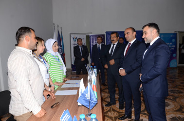 Kürdəmirdə növbəti əmək yarmarkası keçirilib.