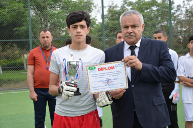 Kürdəmir rayonunda minifutbol turniri başa çatıb