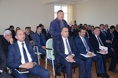 Sığırlı kəndində sakinlər ilə növbəti səyyar qəbul keçirilib