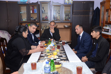 Carlı kəndində sakinlər ilə səyyar qəbul keçirilib